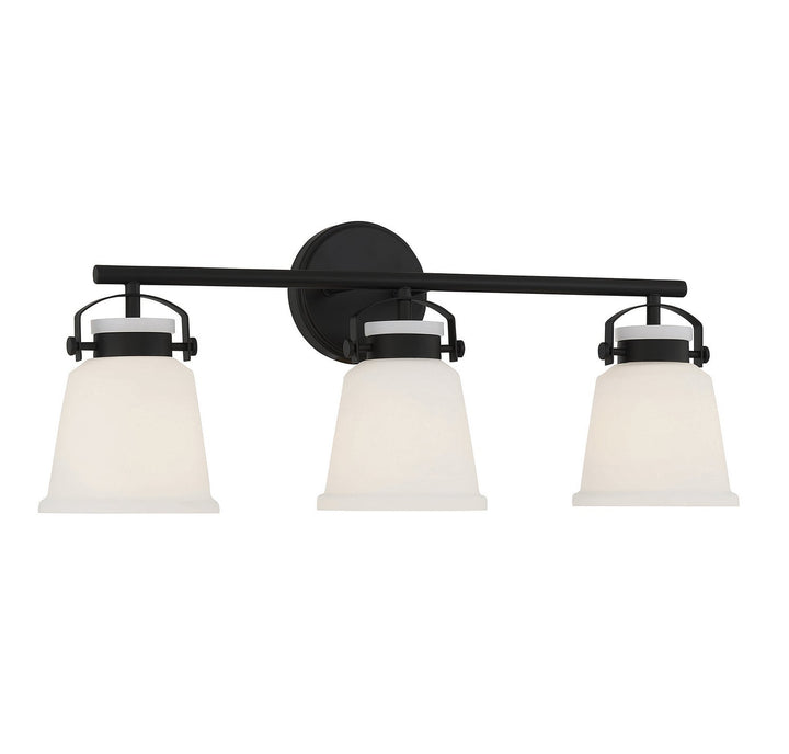 Savoy House Kaden 8-1627-3-BK Bath Vanity Light 26 in. wide - Matte Black