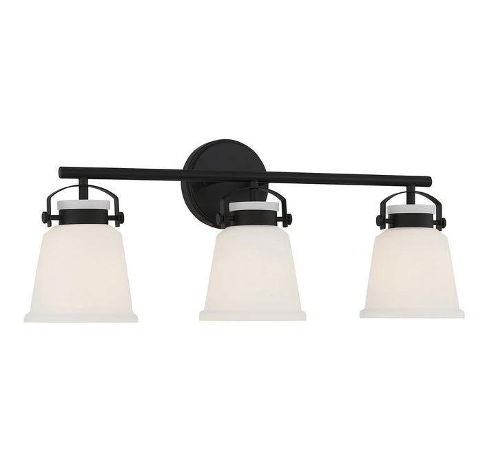 Savoy House Kaden 8-1627-3-BK Bath Vanity Light 26 in. wide - Matte Black