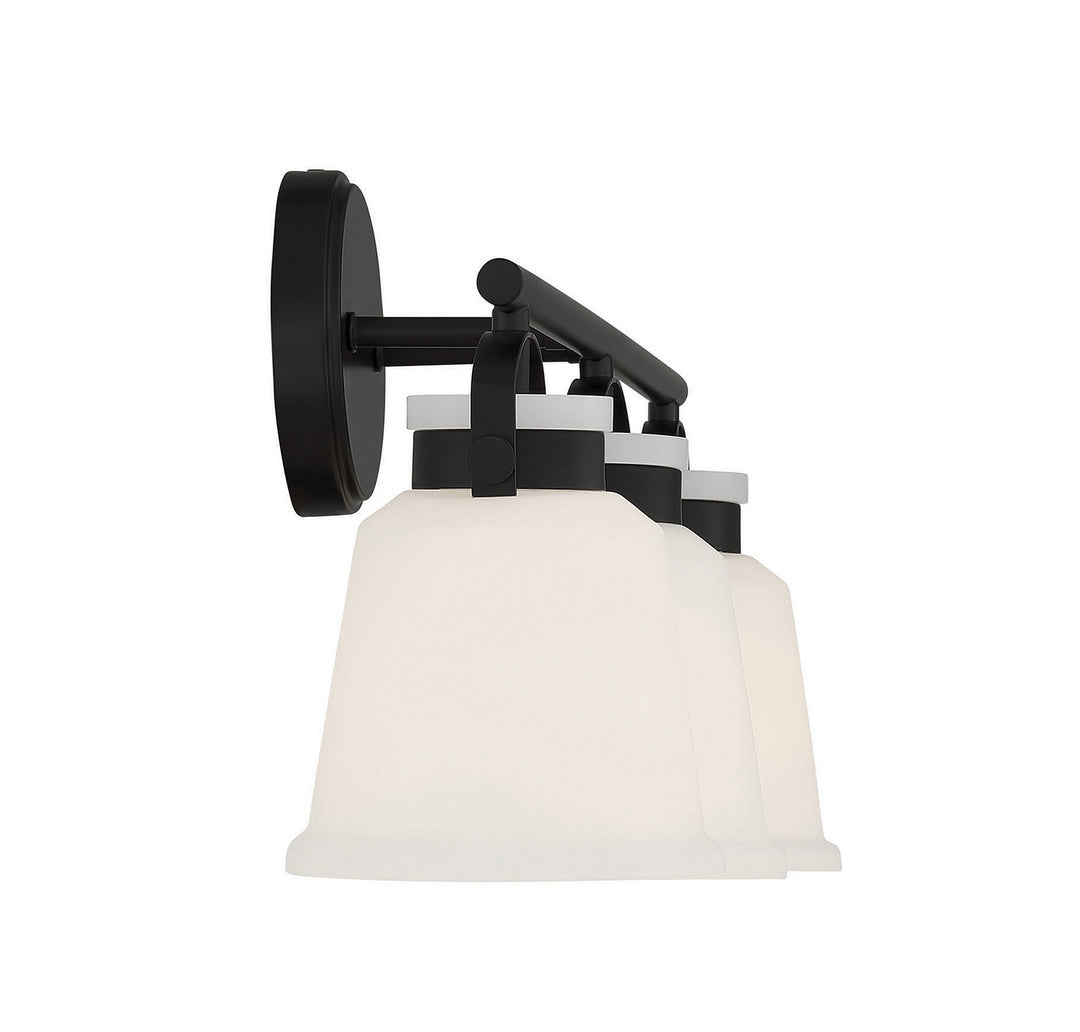 Savoy House Kaden 8-1627-3-BK Bath Vanity Light 26 in. wide - Matte Black