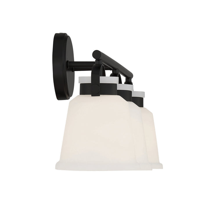 Savoy House Kaden 8-1627-3-BK Bath Vanity Light 26 in. wide - Matte Black