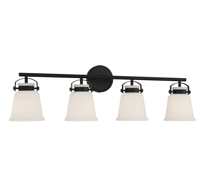 Savoy House Kaden 8-1627-4-BK Bath Vanity Light 34 in. wide - Matte Black