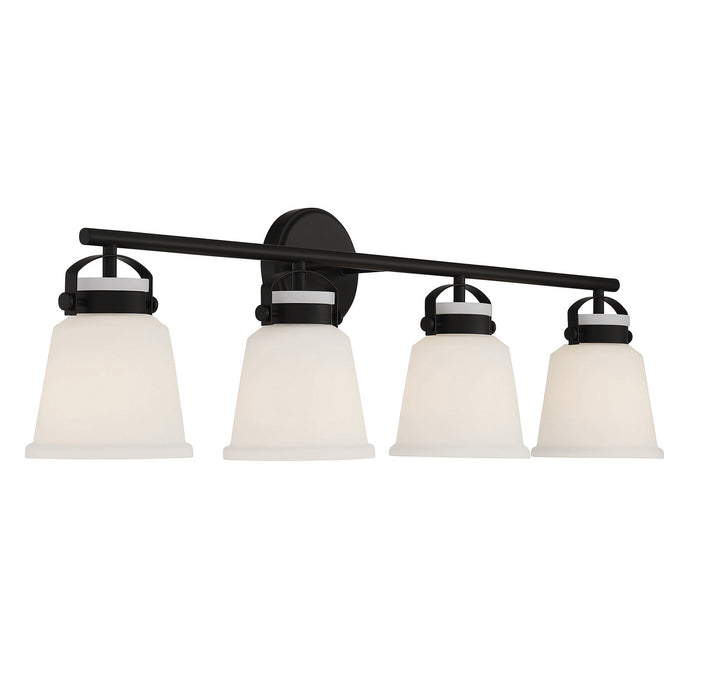 Savoy House Kaden 8-1627-4-BK Bath Vanity Light 34 in. wide - Matte Black