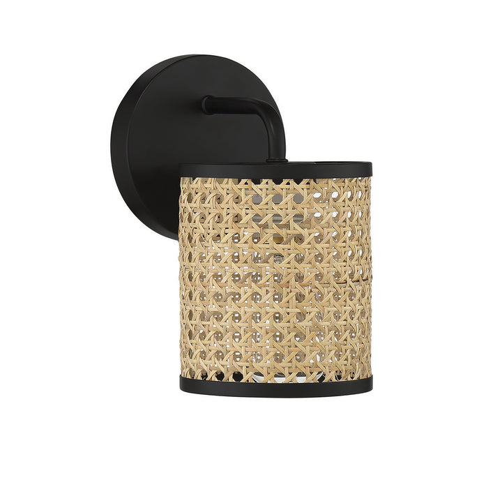 Savoy House Jaylar 9-1648-1-89 Wall Sconce Light - Matte Black