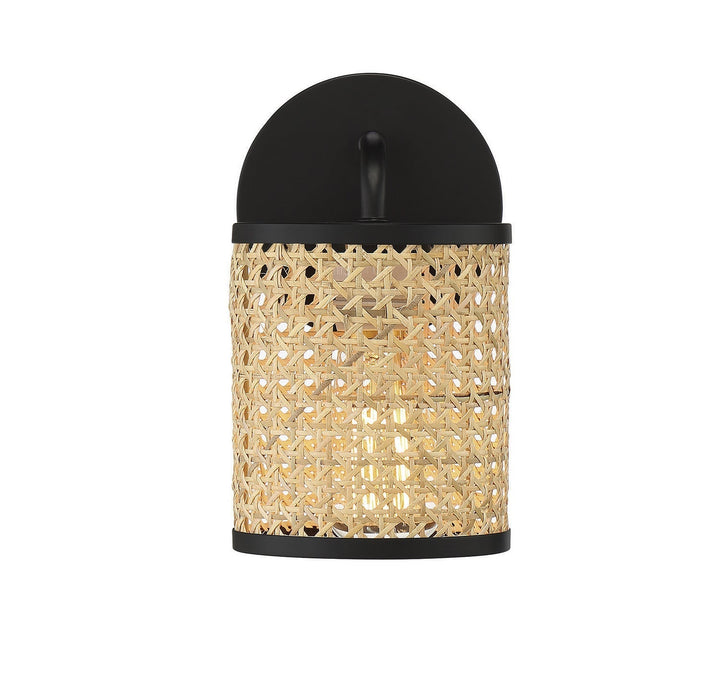 Savoy House Jaylar 9-1648-1-89 Wall Sconce Light - Matte Black