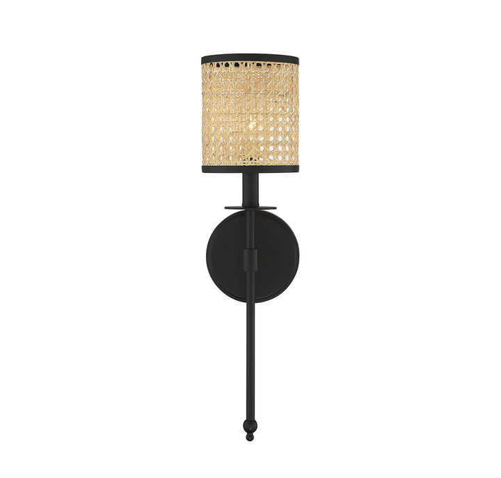 Savoy House Jaylar 9-1649-1-89 Wall Sconce Light - Matte Black