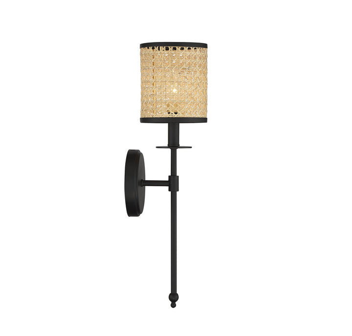 Savoy House Jaylar 9-1649-1-89 Wall Sconce Light - Matte Black