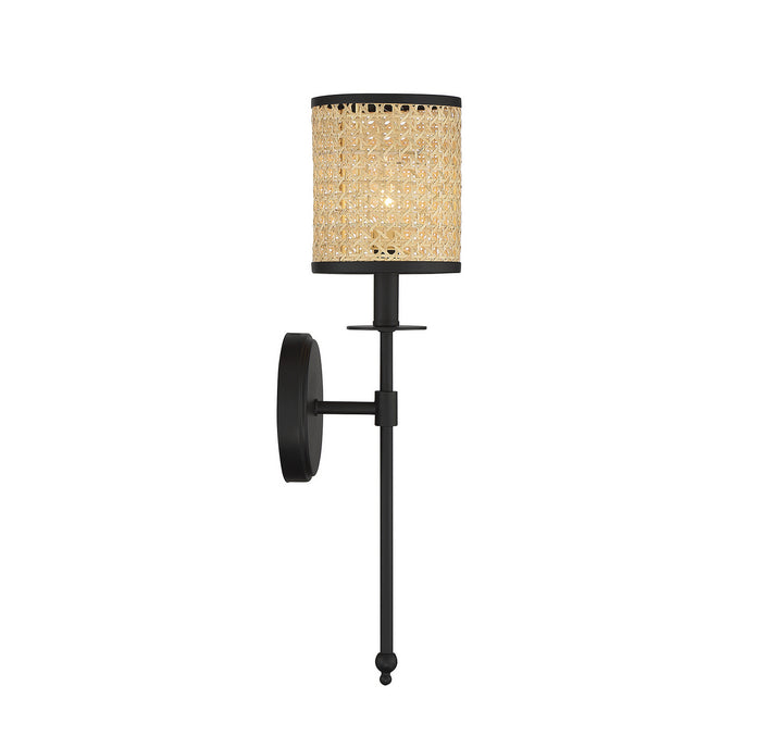 Savoy House Jaylar 9-1649-1-89 Wall Sconce Light - Matte Black