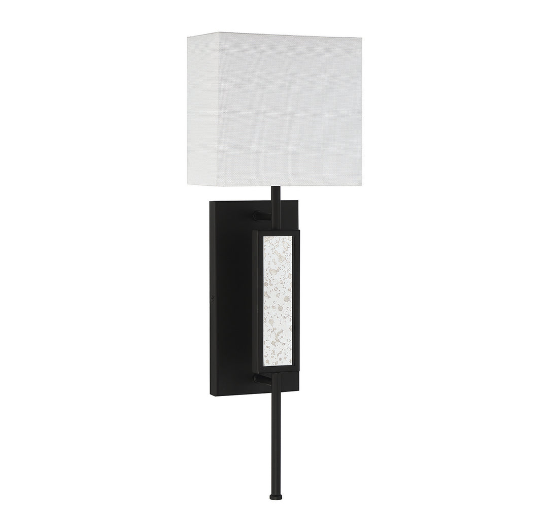 Savoy House Victor 9-1750-1-89 Wall Sconce Light - Matte Black