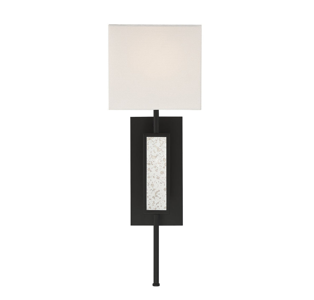 Savoy House Victor 9-1750-1-89 Wall Sconce Light - Matte Black