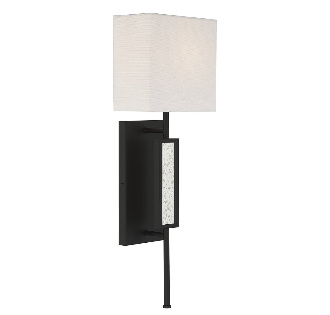 Savoy House Victor 9-1750-1-89 Wall Sconce Light - Matte Black