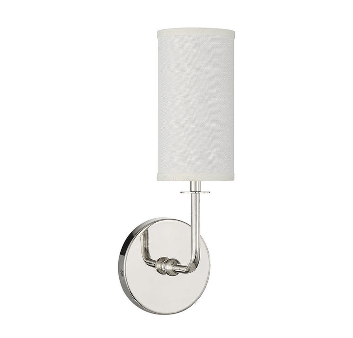 Savoy House Powell 9-1755-1-109 Wall Sconce Light - Polished Nickel