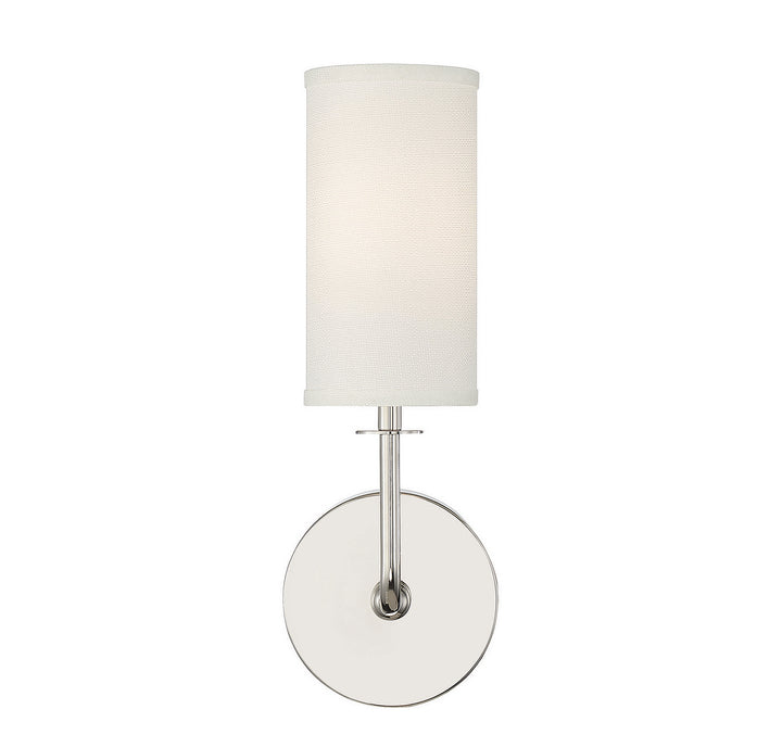 Savoy House Powell 9-1755-1-109 Wall Sconce Light - Polished Nickel