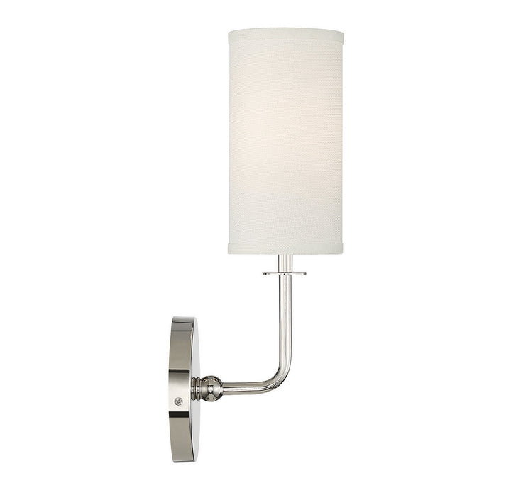 Savoy House Powell 9-1755-1-109 Wall Sconce Light - Polished Nickel