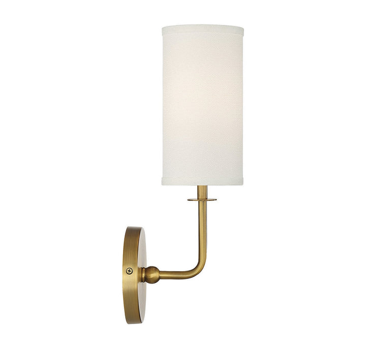Savoy House Powell 9-1755-1-322 Wall Sconce Light - Warm Brass