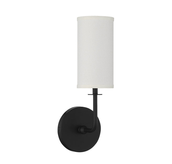 Savoy House Powell 9-1755-1-89 Wall Sconce Light - Matte Black