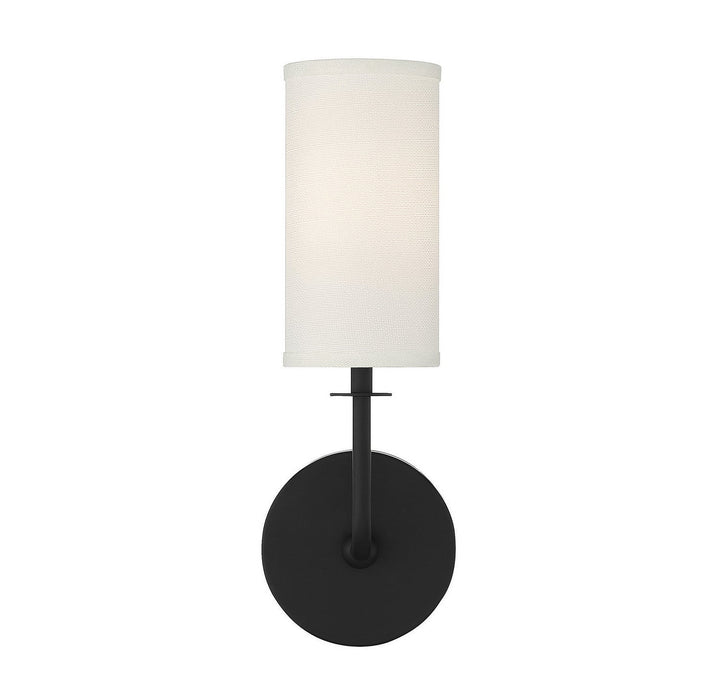 Savoy House Powell 9-1755-1-89 Wall Sconce Light - Matte Black