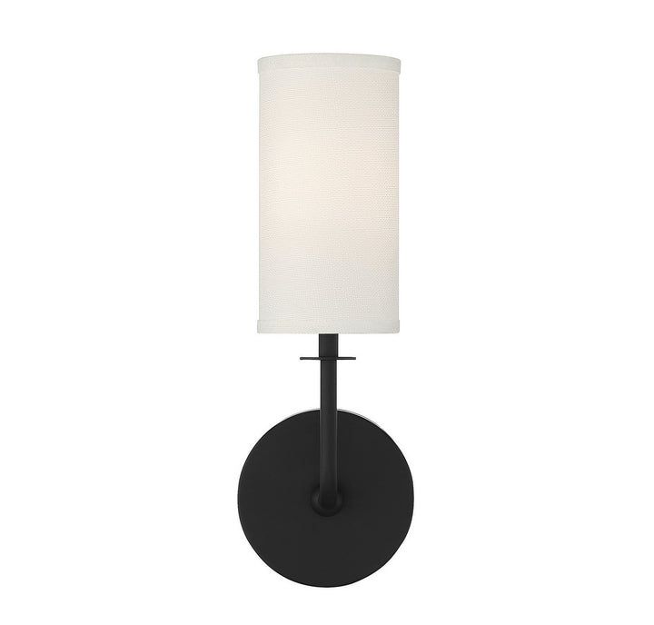 Savoy House Powell 9-1755-1-89 Wall Sconce Light - Matte Black