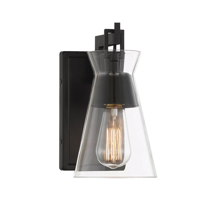 Savoy House Lakewood 9-1830-1-89 Wall Sconce Light - Matte Black