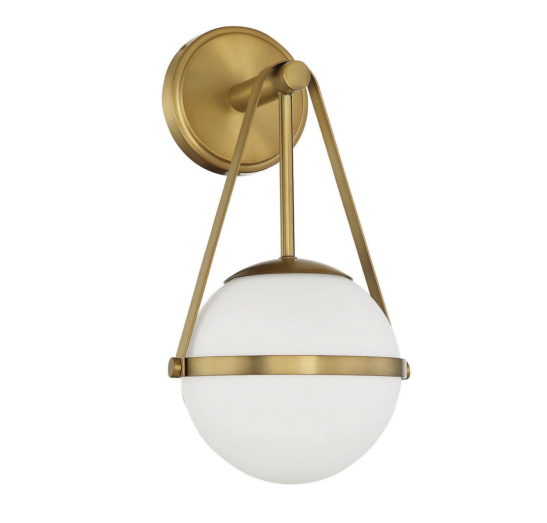 Savoy House Polson 9-1911-1-322 Wall Sconce Light - Warm Brass