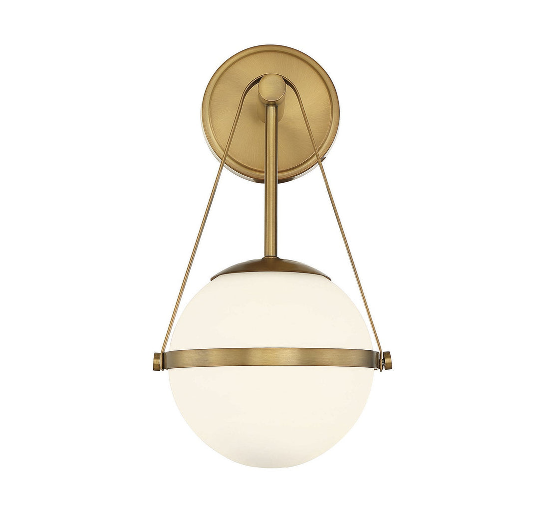 Savoy House Polson 9-1911-1-322 Wall Sconce Light - Warm Brass