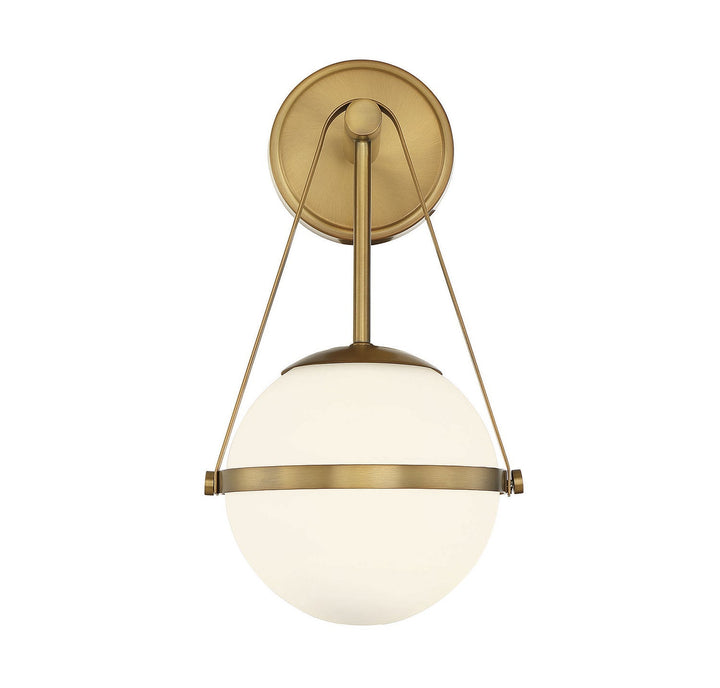 Savoy House Polson 9-1911-1-322 Wall Sconce Light - Warm Brass