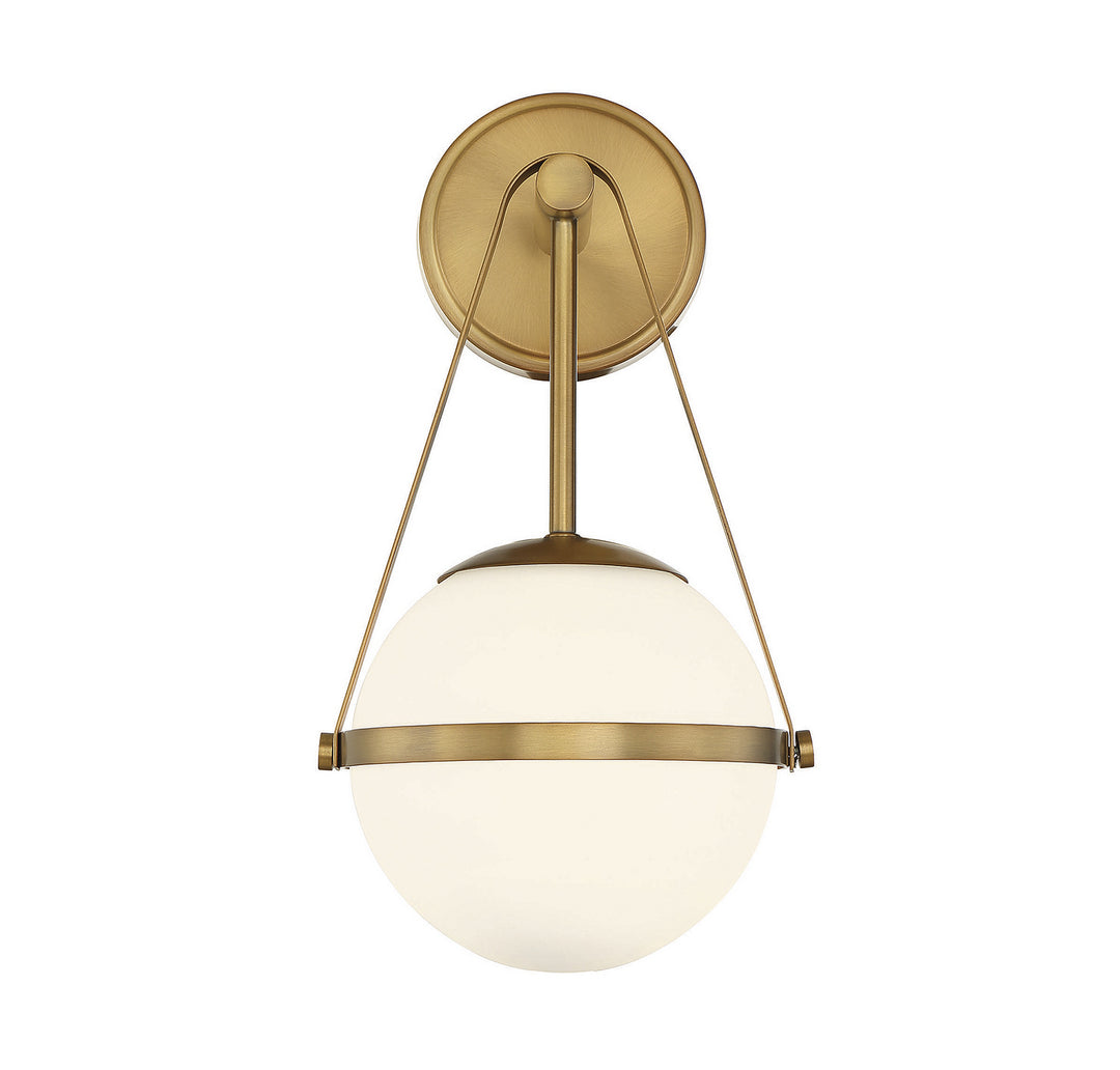 Savoy House Polson 9-1911-1-322 Wall Sconce Light - Warm Brass