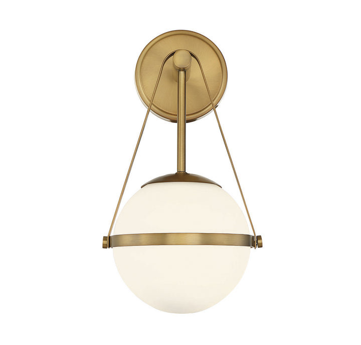 Savoy House Polson 9-1911-1-322 Wall Sconce Light - Warm Brass