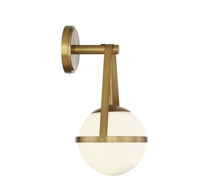 Savoy House Polson 9-1911-1-322 Wall Sconce Light - Warm Brass