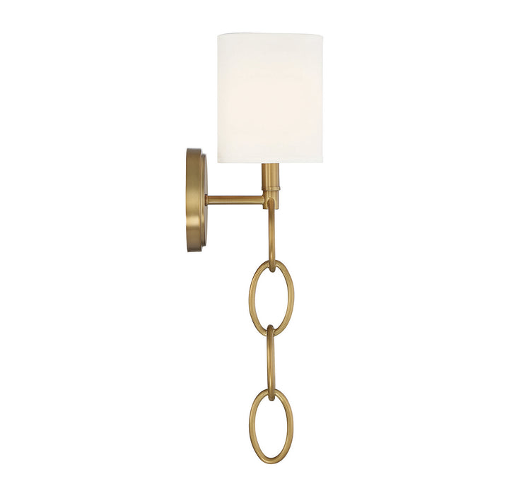 Savoy House Joffree 9-1914-1-322 Wall Sconce Light - Warm Brass