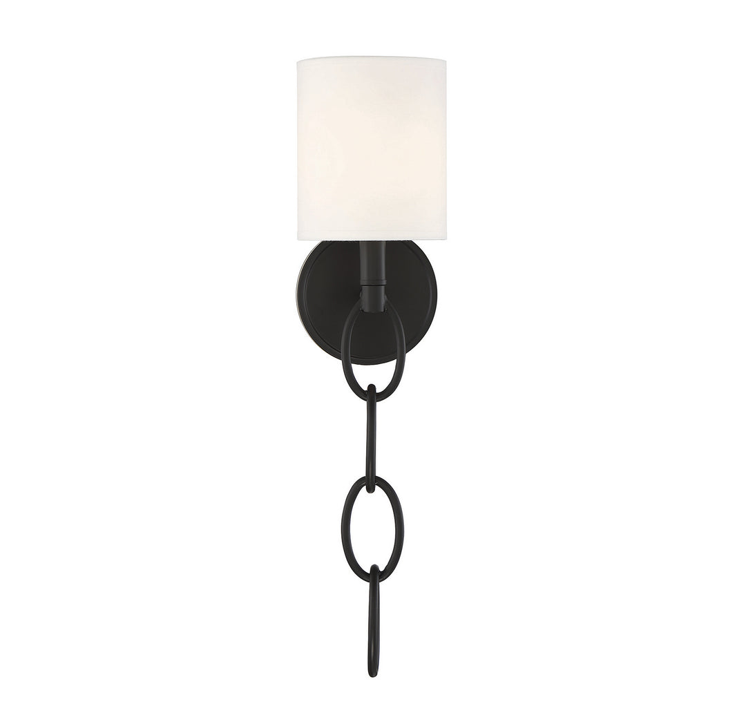 Savoy House Joffree 9-1914-1-89 Wall Sconce Light - Matte Black