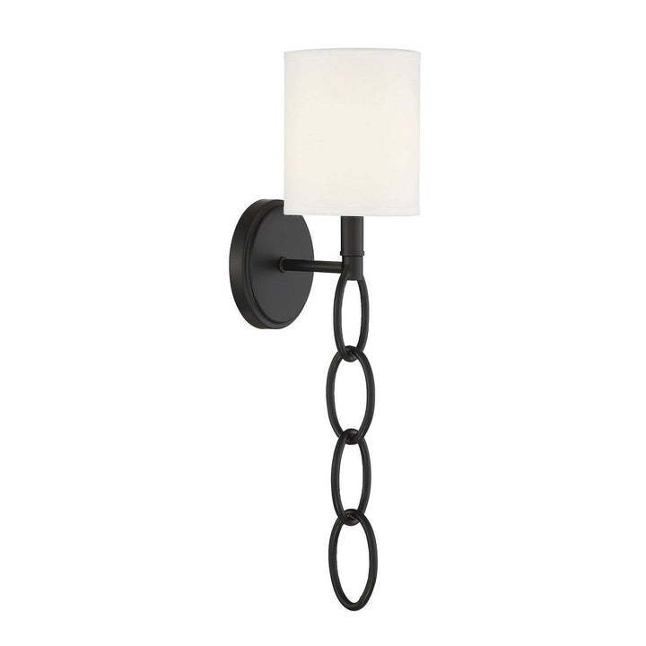 Savoy House Joffree 9-1914-1-89 Wall Sconce Light - Matte Black