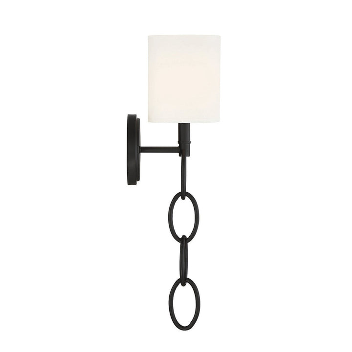 Savoy House Joffree 9-1914-1-89 Wall Sconce Light - Matte Black