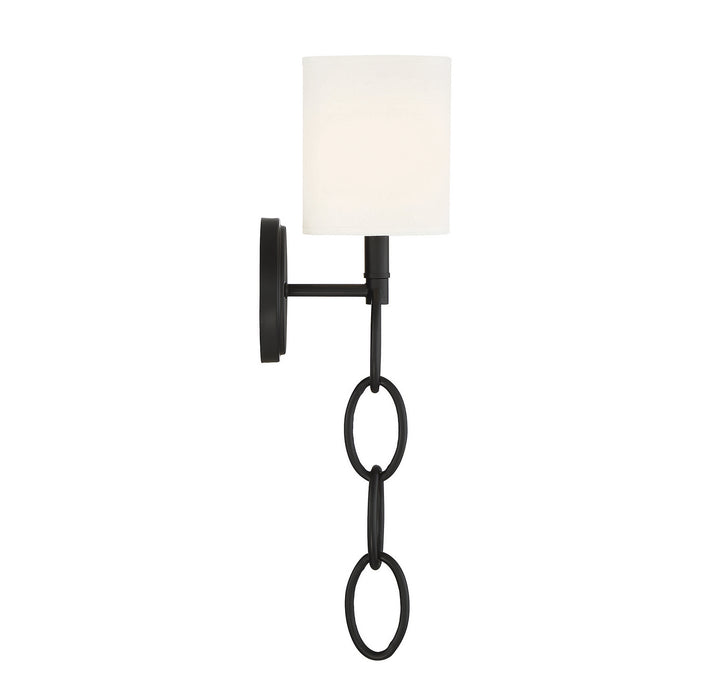 Savoy House Joffree 9-1914-1-89 Wall Sconce Light - Matte Black