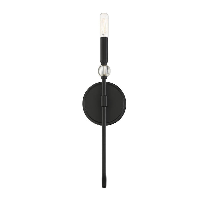 Savoy House Dawson 9-1916-1-89 Wall Sconce Light - Matte Black