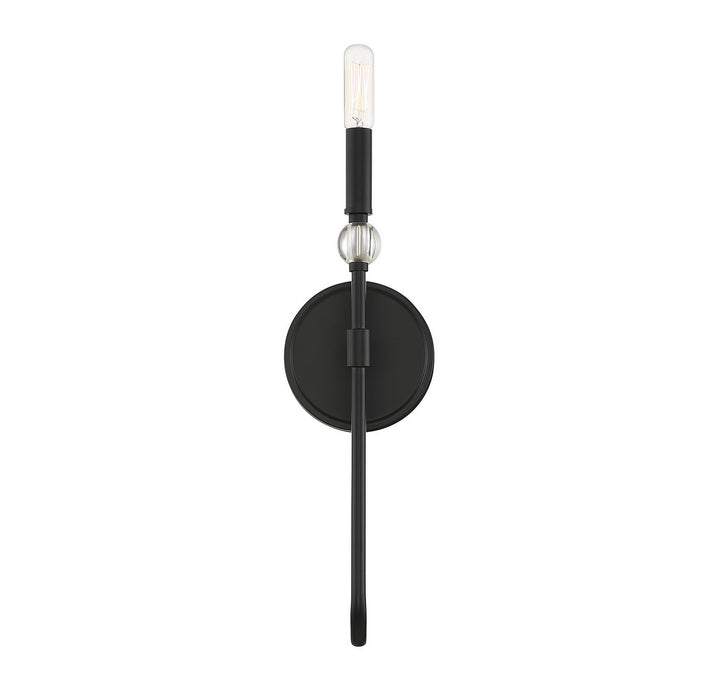 Savoy House Dawson 9-1916-1-89 Wall Sconce Light - Matte Black
