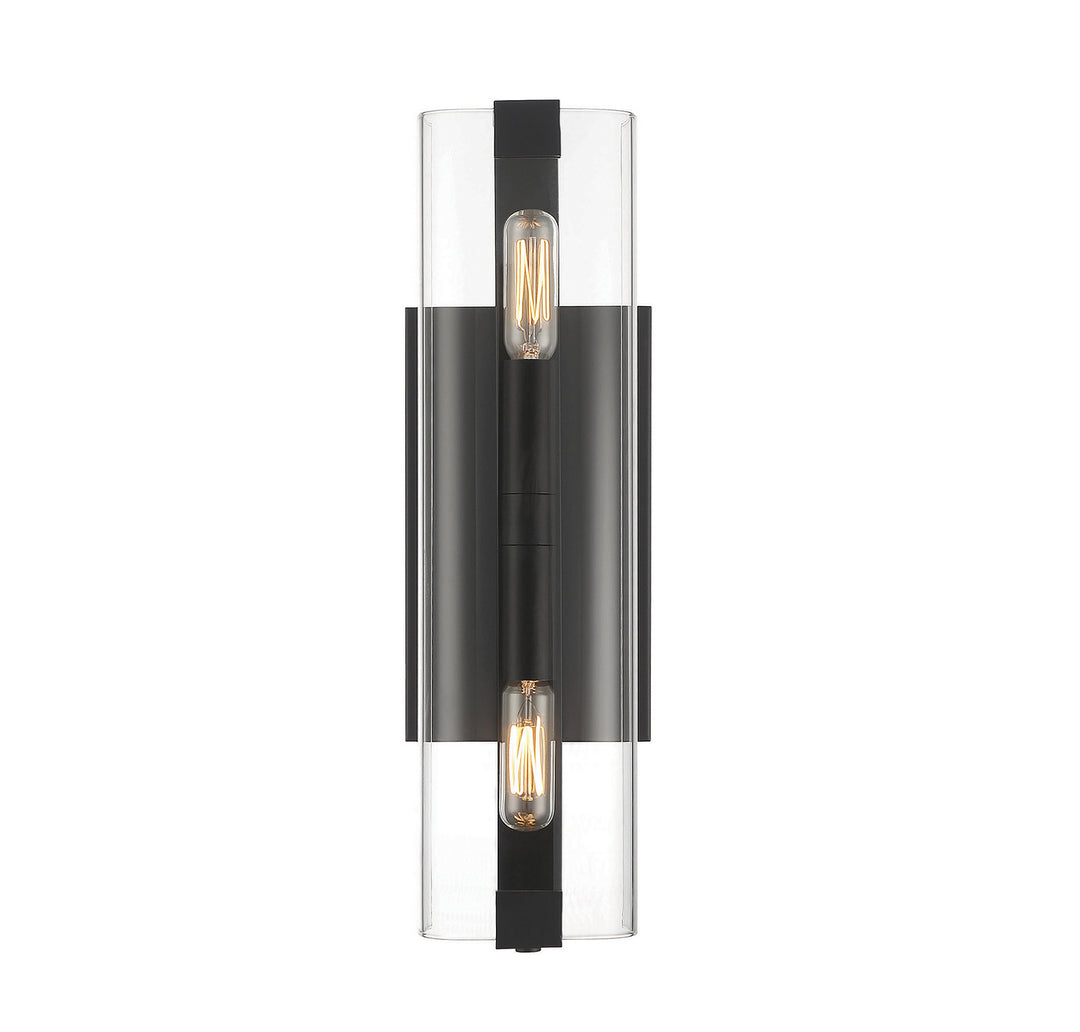 Savoy House Winfield 9-9771-2-89 Wall Sconce Light - Matte Black