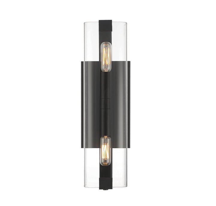 Savoy House Winfield 9-9771-2-89 Wall Sconce Light - Matte Black