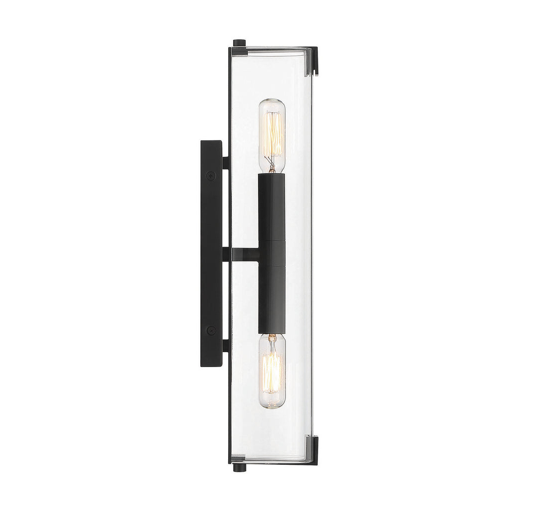 Savoy House Winfield 9-9771-2-89 Wall Sconce Light - Matte Black