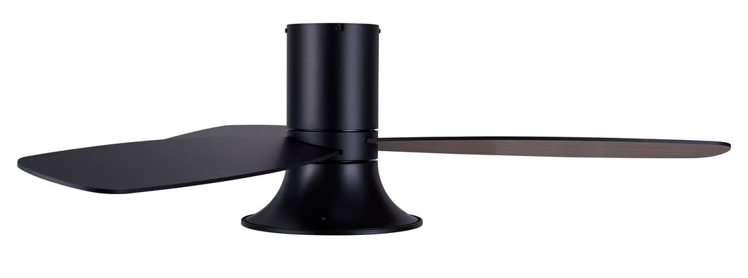 Beacon Flusso 21066201 Ceiling Fan 52 - Black, Matte Black/ Teak/