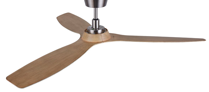 Beacon Moto 21065301 Ceiling Fan 52 - Brushed Nickel, Teak/