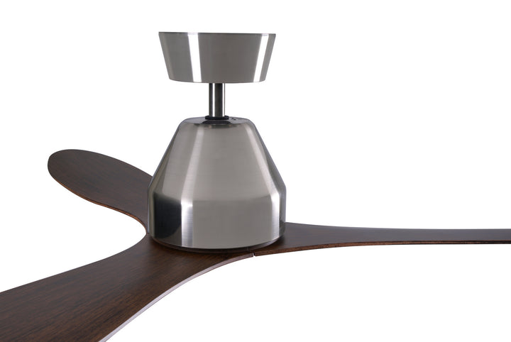 Beacon Lucci Air Whitehaven 21304201 Ceiling Fan 56 - Brushed Chrome, Dark Koa/