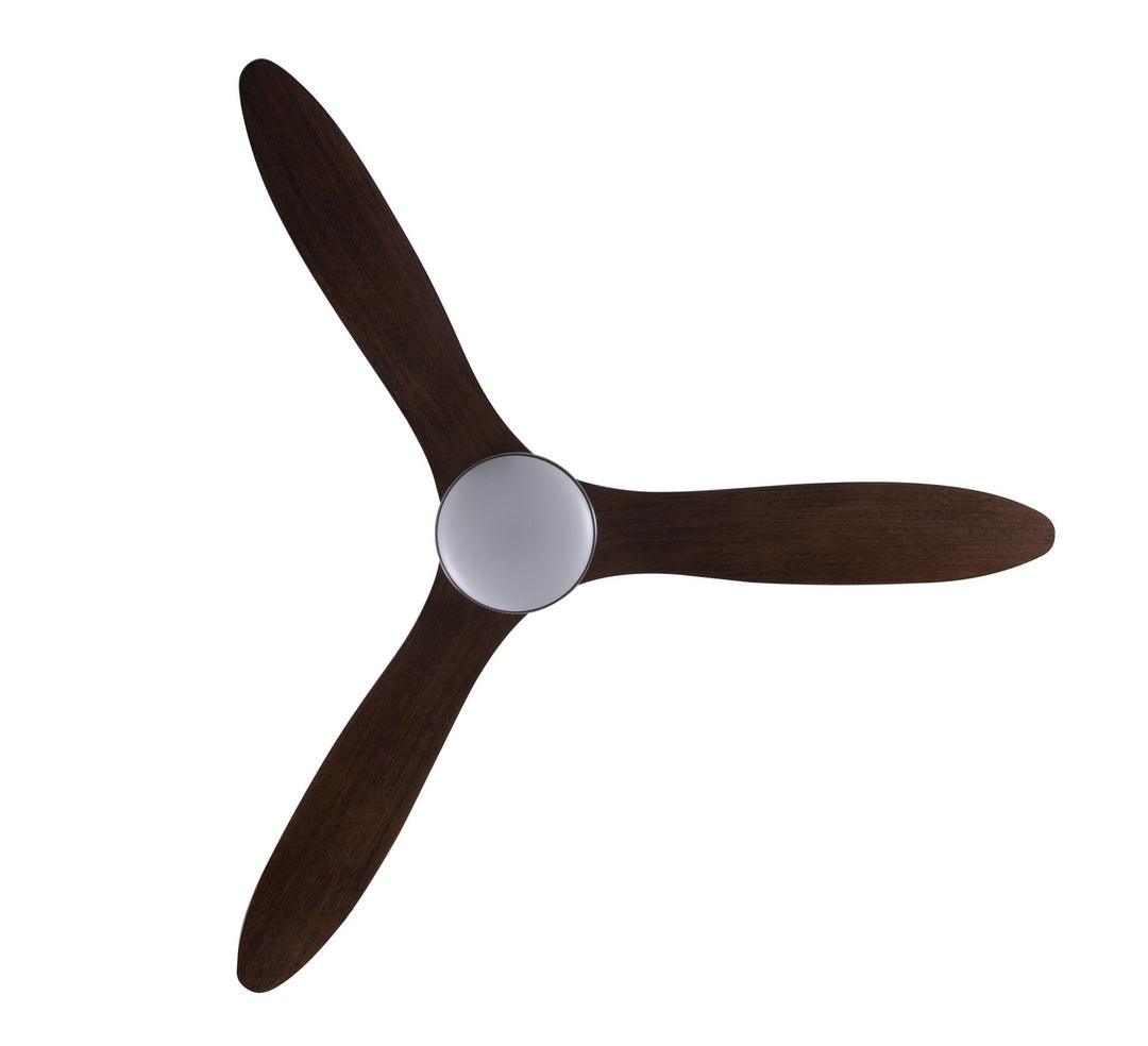 Beacon Lucci Air Whitehaven 21304501 Ceiling Fan 56 - Brushed Chrome, Dark Koa/