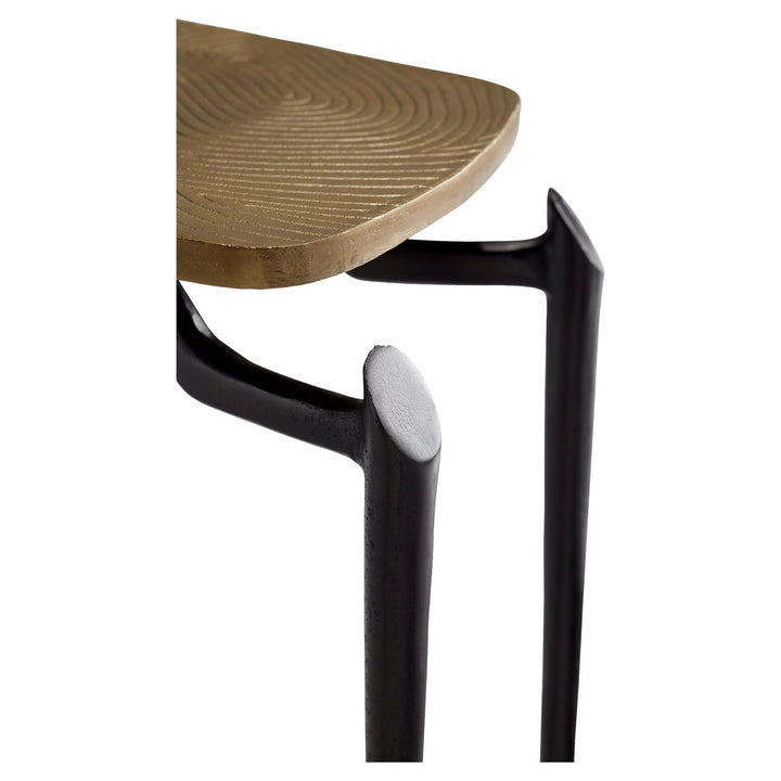 Cyan 11183 Tables - Gold And Black