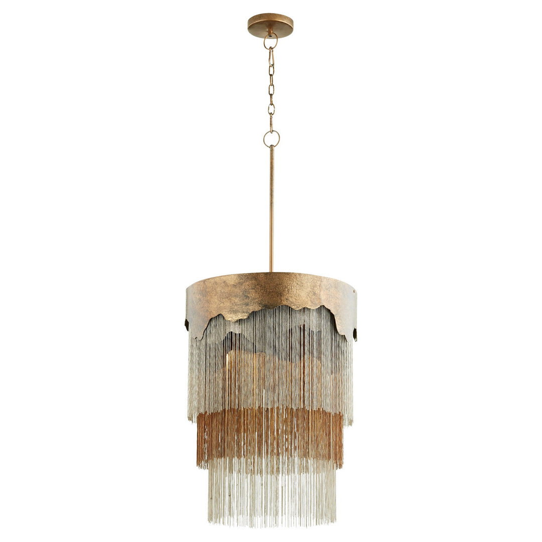 Cyan Design  11329 Pendant Light - Silver And Bronze