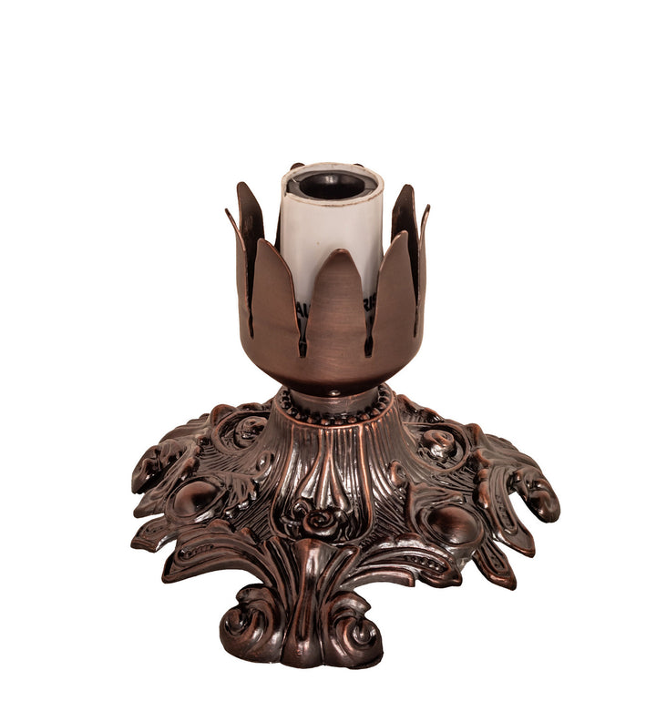 Meyda Tiffany Lighting 10221 Amber Mini Lamp Lamp Bronze / Dark