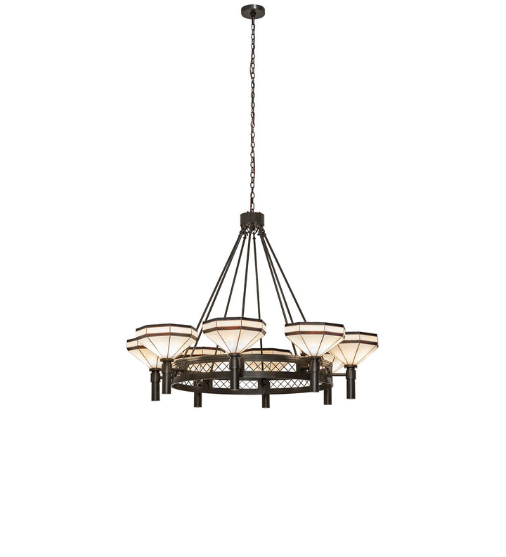 Meyda Tiffany Topridge 245369 Chandelier Light - Timeless Bronze