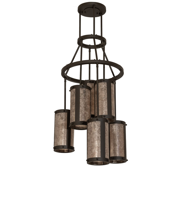 Meyda Tiffany Cartier 248345 Chandelier Light - Oil Rubbed Bronze