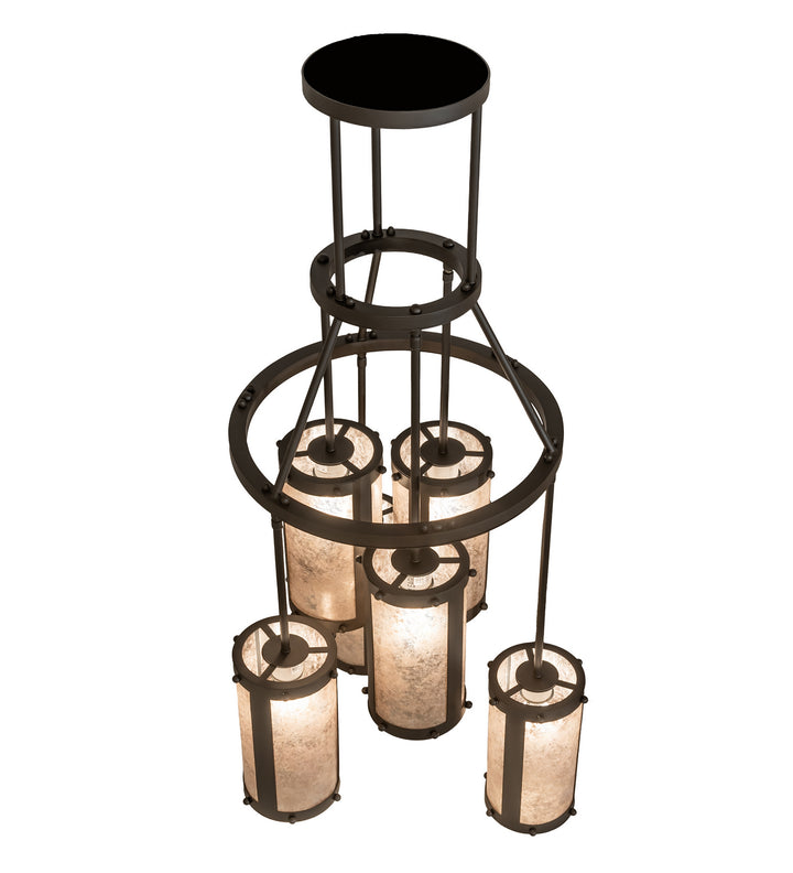 Meyda Tiffany Cartier 248345 Chandelier Light - Oil Rubbed Bronze