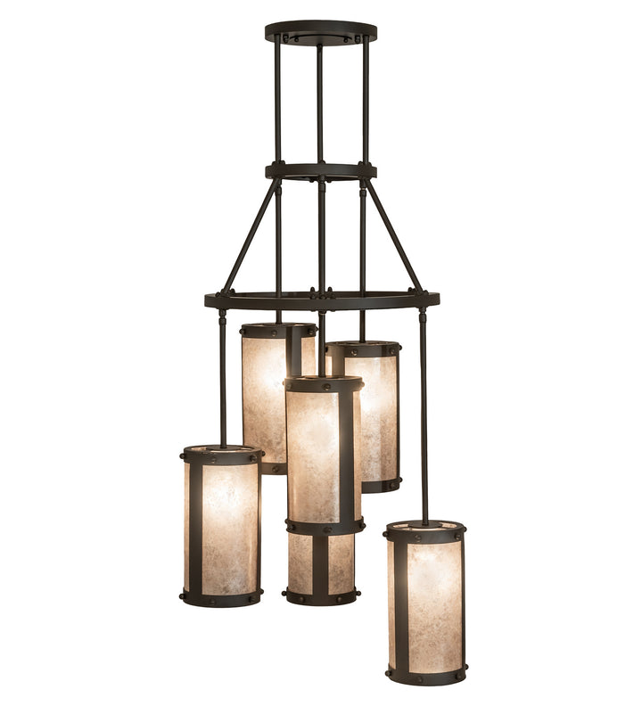 Meyda Tiffany Cartier 248345 Chandelier Light - Oil Rubbed Bronze