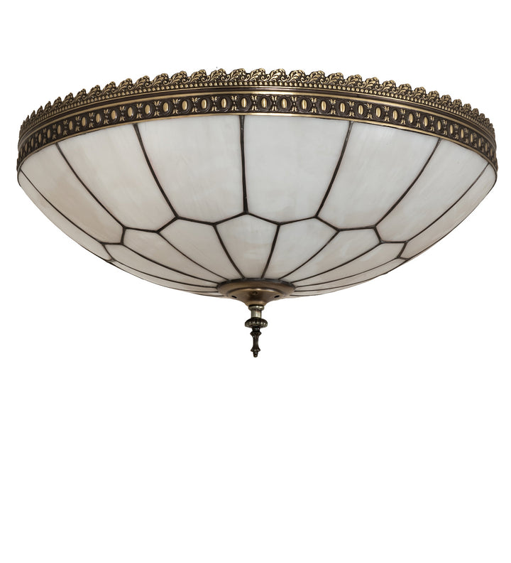Meyda Tiffany Vincent 249858 Ceiling Light - Antique Brass